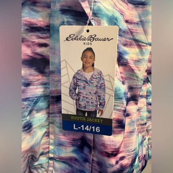 Eddie Bauer Kids Multicolor Raincoat - Picture 8 of 9